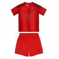 Echipament fotbal Bayern Munich Tricou Acasa 2024-25 pentru copii maneca scurta (+ Pantaloni scurti)